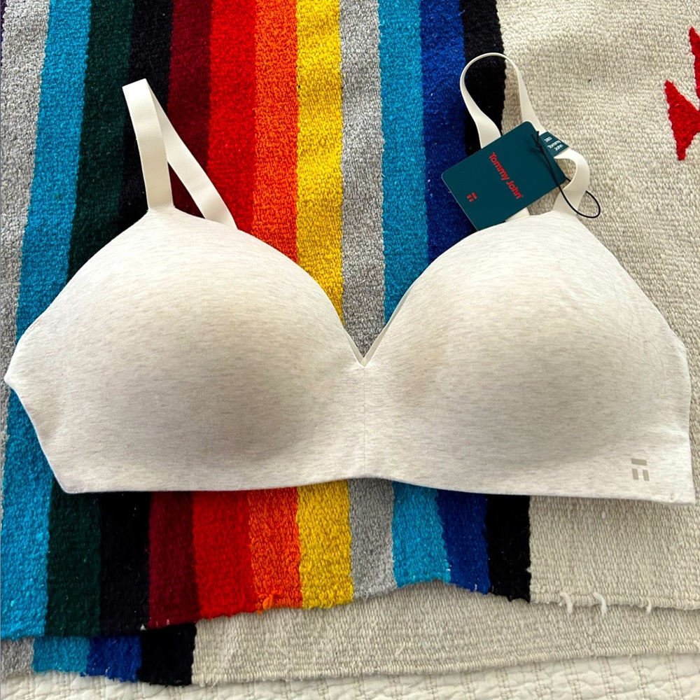 Tommy John Cool Cotton Lightly Lined Wireless Bra